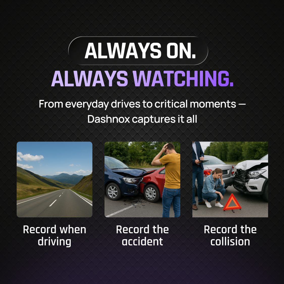 Dashnox eCam 4K Dash Cam