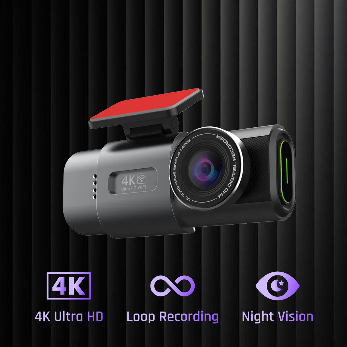 Dashnox eCam 4K Dash Cam
